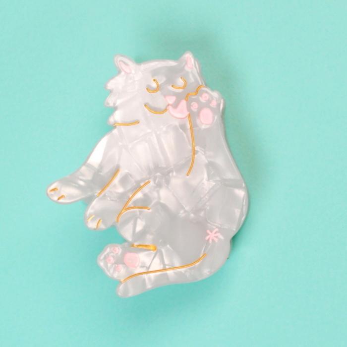 ククシュゼット 正規商品 ヘア アクセ クリップ 猫 Coucou Suzette ホワイト キャット ヘア クロー White Cat Hair Claw ホワイト White Whcatclaw Charger Web Store 通販 Yahoo ショッピング