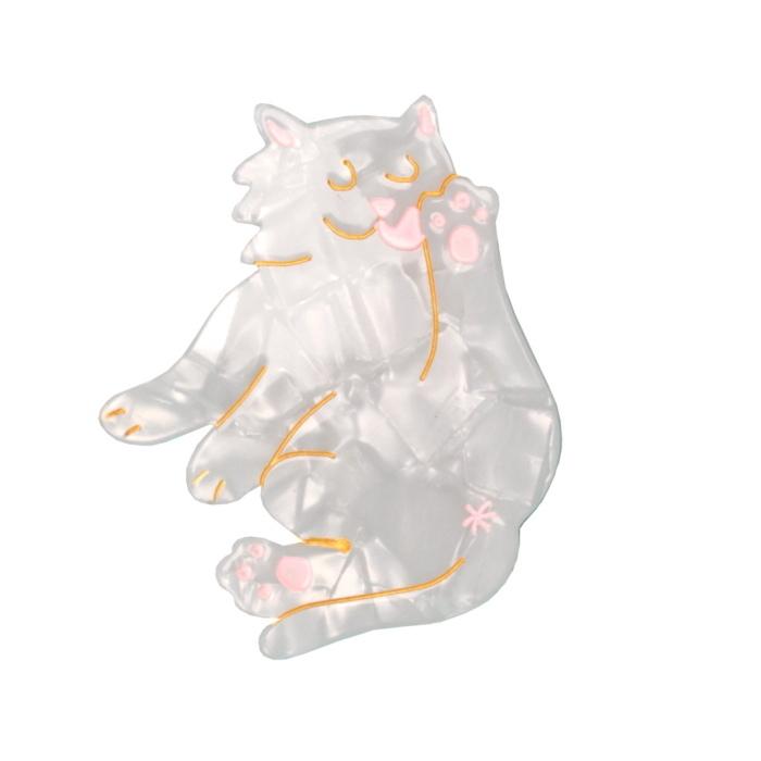ククシュゼット 正規商品 ヘア アクセ クリップ 猫 Coucou Suzette ホワイト キャット ヘア クロー White Cat Hair Claw ホワイト White Whcatclaw Charger Web Store 通販 Yahoo ショッピング