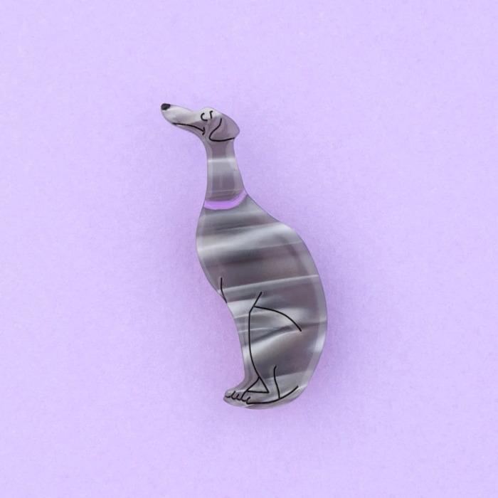 ククシュゼット 正規商品 ヘア アクセ ピン クリップ 犬 かわいい