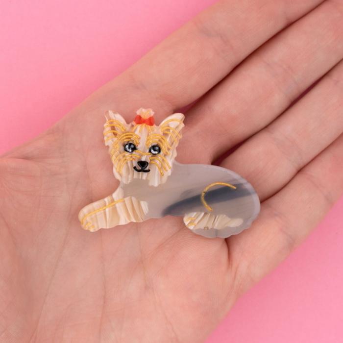 ククシュゼット 正規商品 ヘアアクセ クリップ ピン 犬 Coucou Suzette