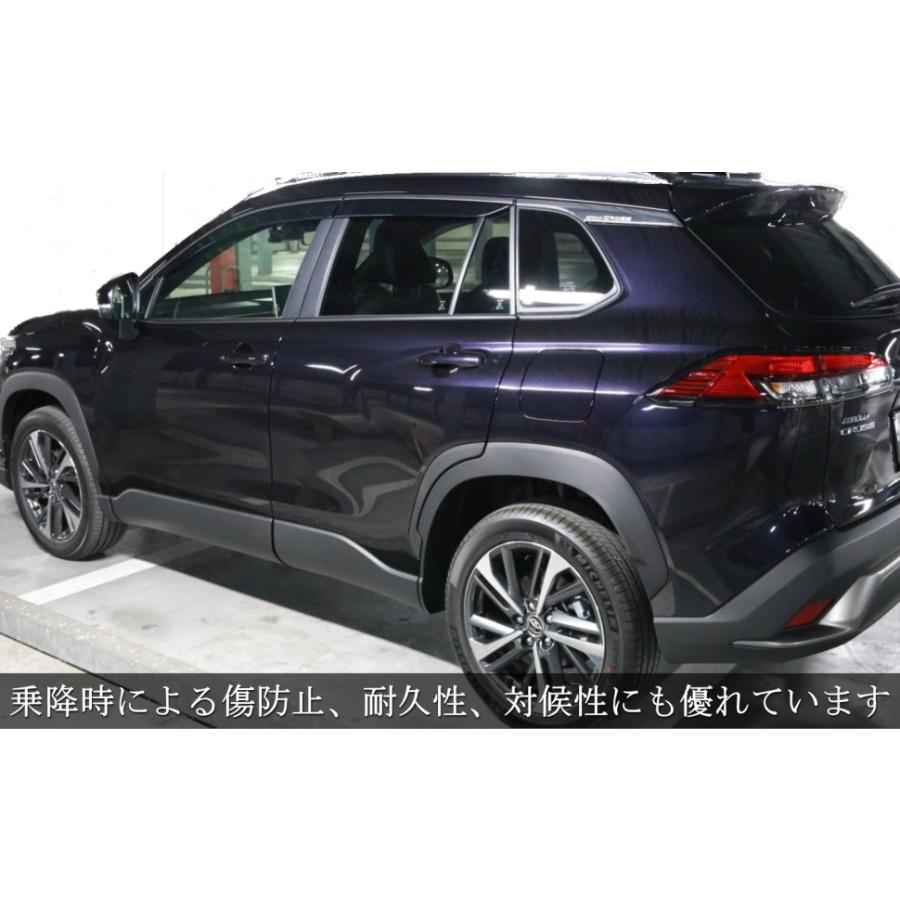 コリンズプラス トヨタ カローラクロス TOYOTA COROLLA CROSS スカッフプレート サイドステップ ガーニッシュ フロント リア カスタム パーツ |  | 18