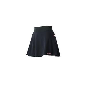 パールイズミ 【W753-5-M-L】W753 女性用 ギャザースカート（5.ブラック） レディスM-L｜chari-o