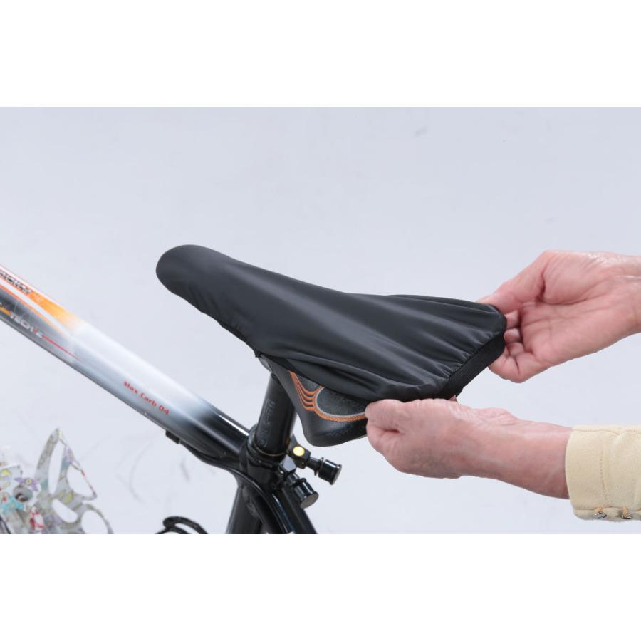 自転車 サドルカバー フィット スポーツタイプ ロードバイク クロスバイク マウンテンバイク ストレッチ 伸びる 防水 川住製作所 Kw239bk 239bk 自転車用品のちゃりmart 旗艦店 通販 Yahoo ショッピング