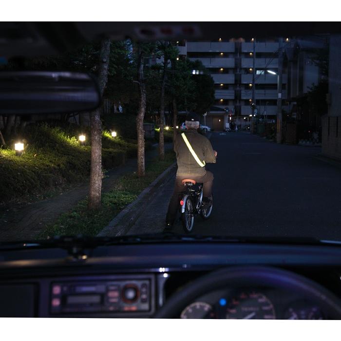 反射タスキ おしゃれ おすすめ ライト 事故防止 ウォーキング ランニング 自転車 アウトドア 川住製作所 TSK |  | 02