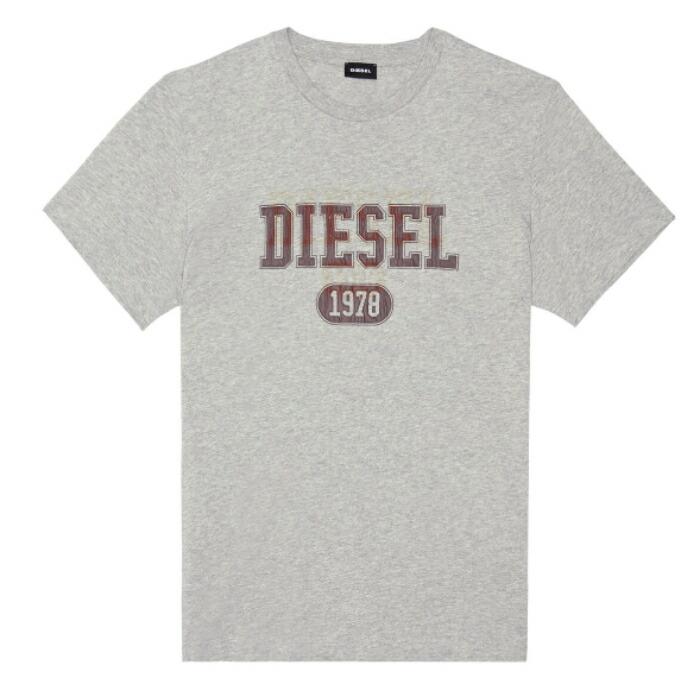 ディーゼル メンズ クルーネック Tシャツ T-DIEDOR-K46 A03824-0GRAI DIESEL メンズ レディース 男女兼用｜chariot｜04