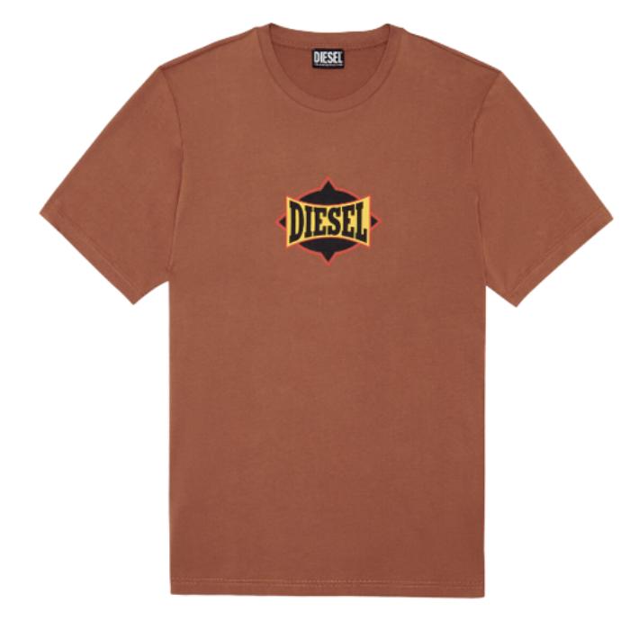 ディーゼル メンズ クルーネック Tシャツ T-JUST-C13 A03843-0HAYU DIESEL メンズ レディース 男女兼用｜chariot｜04