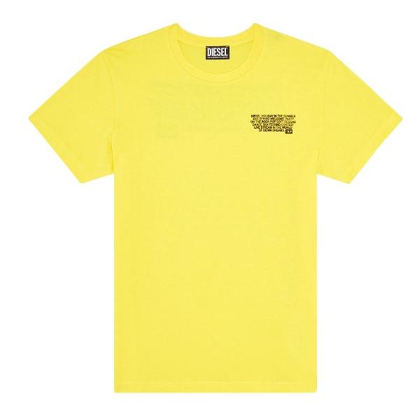 ディーゼル DIESEL メンズ クルーネック Tシャツ  T-DIEGOR-K57 A08696-0GRAI メンズ レディース｜chariot｜04