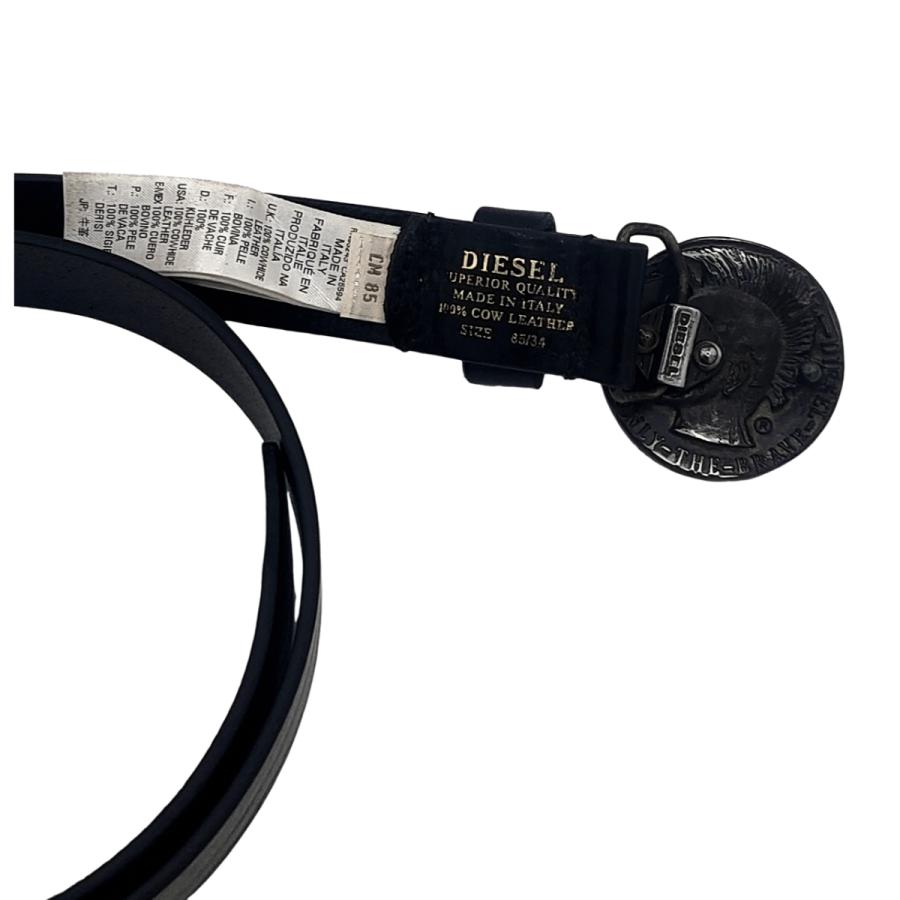 DIESEL ディーゼル ベルト BIBOTTON CINTURA ブラック ブラウン DIESEL ディーゼル ベルト BIBOTTON CINTURA ブラック ブラウン