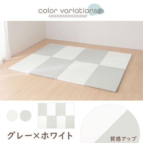 ぼん家具 赤ちゃん プレイマット 140×200cm シームレス 弾力マット