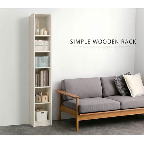 ぼん家具 【完成品】 カラーボックス 本棚 収納棚 スリム おしゃれ