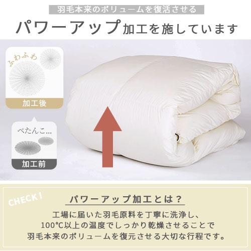 本掛け 冷え対策 秋 冬 春 セミダブル 羽毛布団 ふかふか なめらか