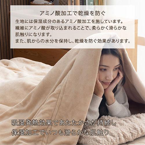 ぼん家具 掛け布団 合い掛け布団 ダブル 肌掛け布団 合わせ毛布 中綿