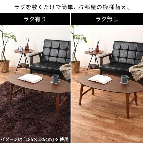 ぼん家具 シャギーラグ 3畳 200×250 ラグ おしゃれ 洗える 滑り止め 床