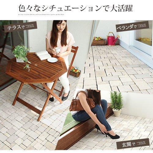 ジョイントタイル 天然石 敷石風 タイル ジョイント ガーデンタイル ベランダ バルコニー テラス 庭 床材 Cpt0001 インテリア 雑貨のカリスマ 通販 Yahoo ショッピング