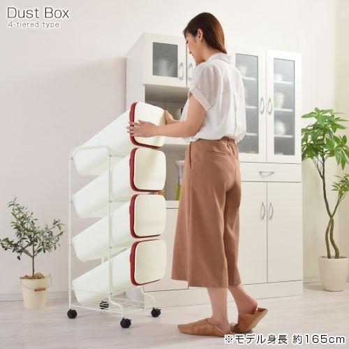 ぼん家具 ダストボックス 分別 おしゃれ スリム 3分別 キッチン 日用品