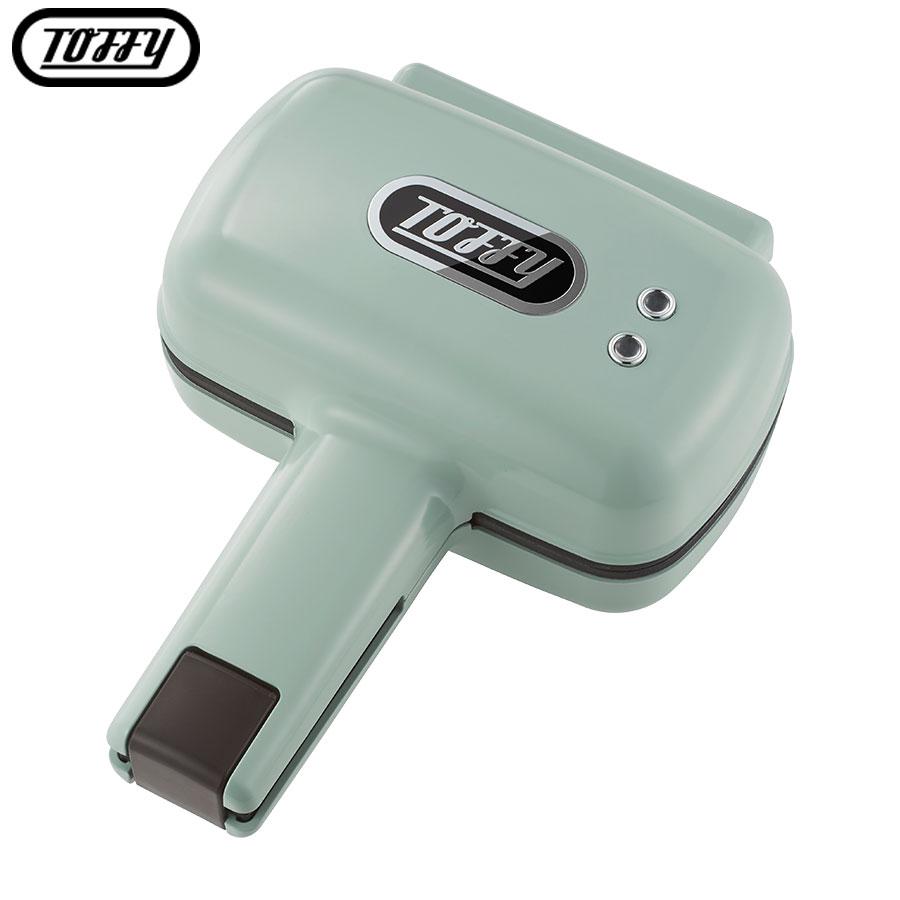 ぼん家具 ハーフホットサンドメーカー ワッフルメーカー 両面焼き 食材