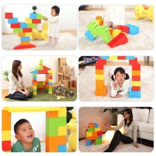 知育玩具 1歳 2歳 3歳 おもちゃ パズル ブロック 積木 大サイズ 大型 大きい 安心 安全 かわいい 子供 キッズ ベビー プレゼント 48ピース Etc インテリア 雑貨のカリスマ 通販 Yahoo ショッピング