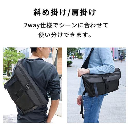 laborio ボディバッグ ショルダーバッグ 大きめ 肩掛け 斜めがけ 大