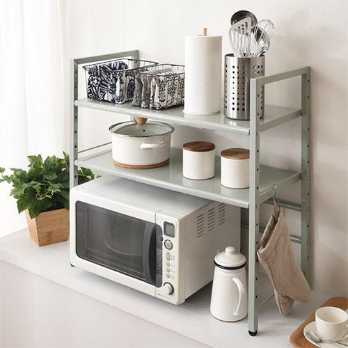 キッチンラック 収納 おしゃれ 2段 幅40 オープンラック 白 スリム 黒 キッチン収納 ラック 棚 北欧 キッチンワゴン 高さ70 レンジラック 炊飯器 Ket インテリア 雑貨のカリスマ 通販 Yahoo ショッピング