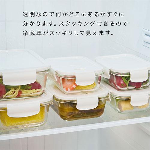 cloclo ガラス容器 ガラス保存容器 耐熱ガラス 食洗機 オーブン 電子