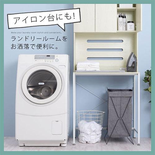 ぼん家具 レンジ上ラック ゴミ箱上ラック キッチンボード ハイタイプ
