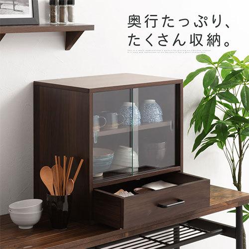 ぼん家具 キッチンラック 卓上 カウンター上食器棚 おしゃれ ぼん家具 キッチンラック 卓上 カウンター上食器棚 おしゃれ