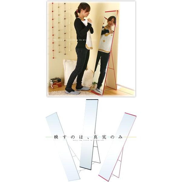 ぼん家具 鏡 全身 おしゃれ 折りたたみ 全身鏡 姿見 スタンドミラー