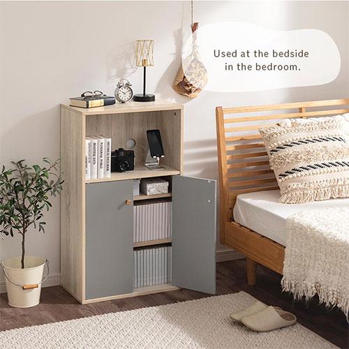 PUTUPUTU Toffy トフィー カラーボックス 扉 扉付き収納棚 収納棚 扉