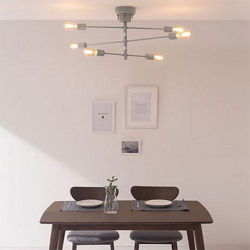 ぼん家具 シーリングライト シーリングランプ 多灯照明 大きめ
