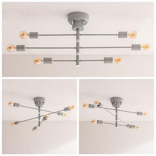 ぼん家具 シーリングライト シーリングランプ 多灯照明 大きめ