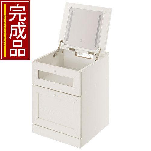 爆安プライス 完成品 コスメワゴン 女優ミラー ドレッサー Led 照明付き ライト付き サイドチェスト ミラー コンパクト スリム おしゃれ ホワイト オーク ウォールナット 安い Www Technet 21 Org