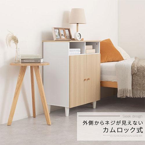 【新品 送料無料】本棚 引き出し付き　収納ラック　整理棚　シェルフ　キャビネット 本棚 コミック ラック 本棚複数のオープンシェルフ収納キャビネット