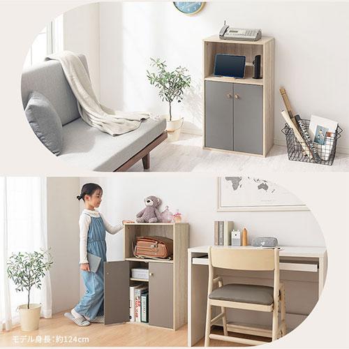 PUTUPUTU 【完成品】 カラーボックス 扉 扉付き収納棚 収納棚 扉 PUTUPUTU 【完成品】 カラーボックス 扉 扉付き収納棚 収納棚 扉