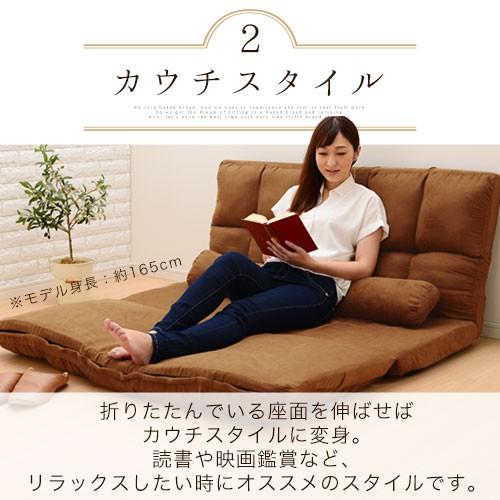 ぼん家具 リクライニングソファーベッド 2人掛けソファ ソファ ベット