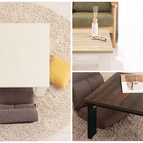 ぼん家具 こたつテーブル 布団セット こたつ上掛け 正方形 こたつ