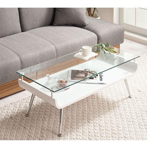 ぼん家具 ガラステーブル ローテーブル ネストテーブル おしゃれ 棚