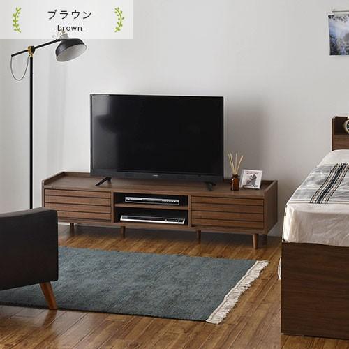 ぼん家具 【完成品】 TV台 ローボード シンプル テレビラック 収納 棚