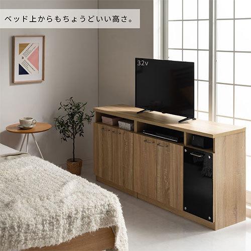 ぼん家具 【完成品設置付き】 テレビ台 収納 TVボード 大型テレビ対応