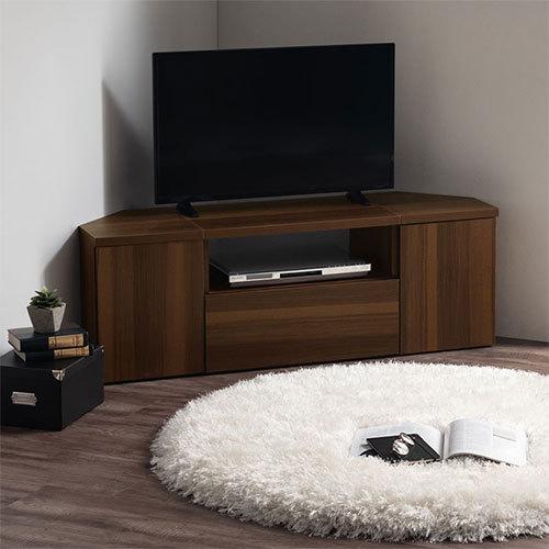 ぼん家具 【完成品設置付き】 コーナーローボード TV台 テレビラック