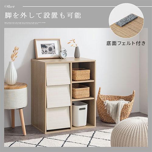 ぼん家具 【完成品設置付き】 食器棚 レンジ台 キッチンカウンター