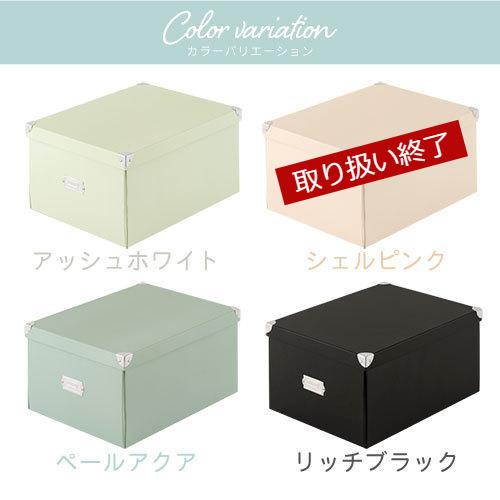 ぼん家具 収納ケース 蓋付き 折りたためる 約 幅31 奥行40 高さ21 cm