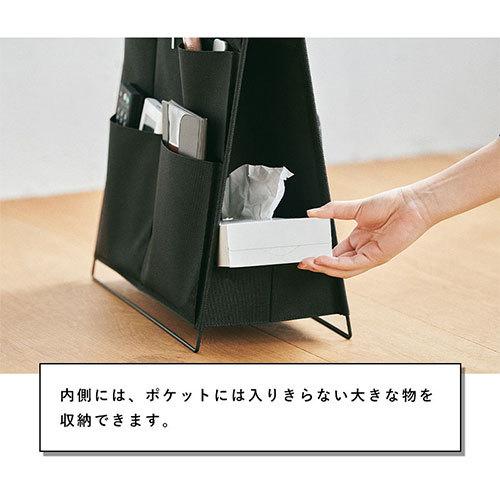 KING JIM スタンド 小物入れ おしゃれ 布 スチール ポケット付き KING JIM スタンド 小物入れ おしゃれ 布 スチール ポケット付き