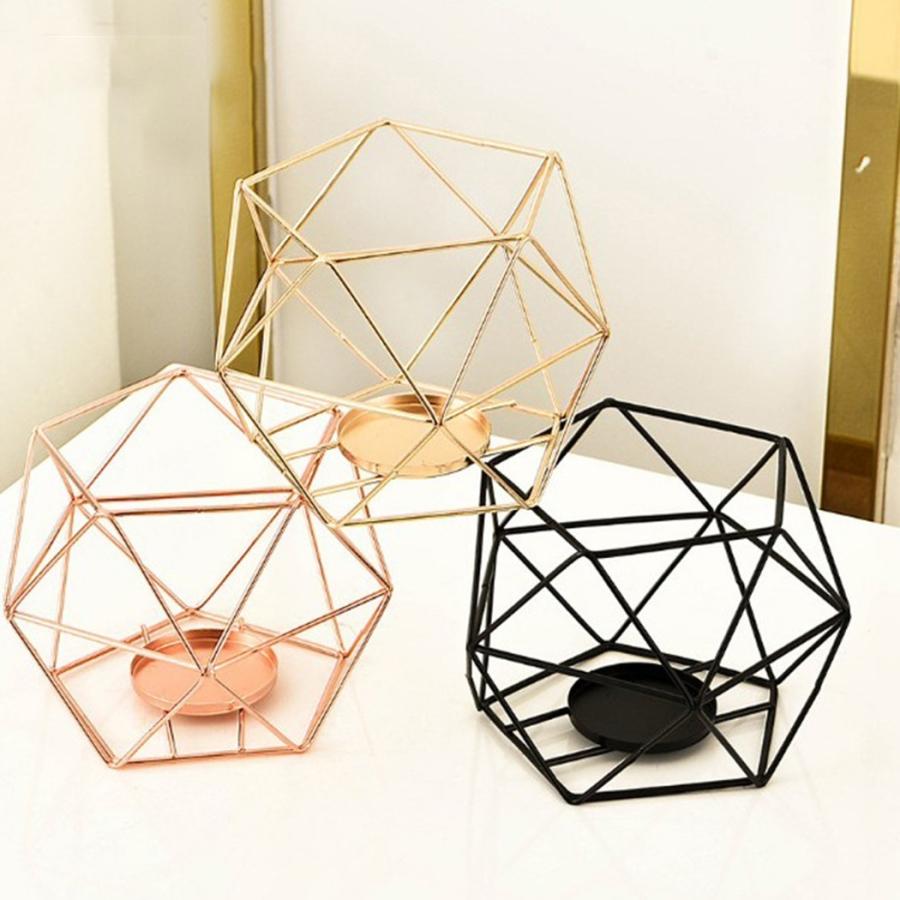 キャンドルホルダー レトロ ワイヤー 鉄 おしゃれ インテリア 贅沢品