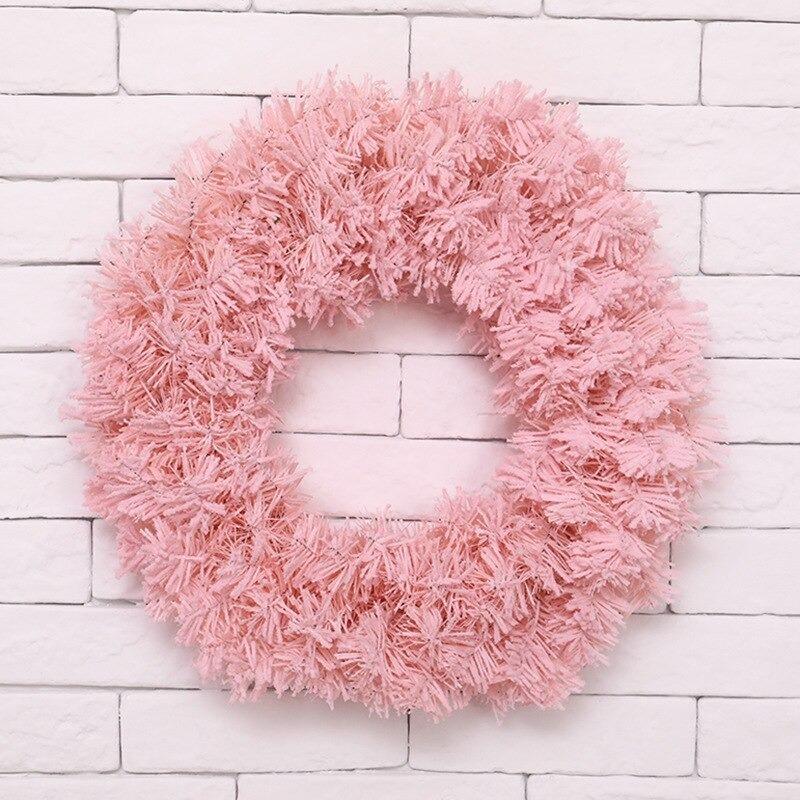 クリスマスリース ピンク ドアハンギング ホームデコ おしゃれ 飾り無し 30cm Ma Charlies 通販 Yahoo ショッピング