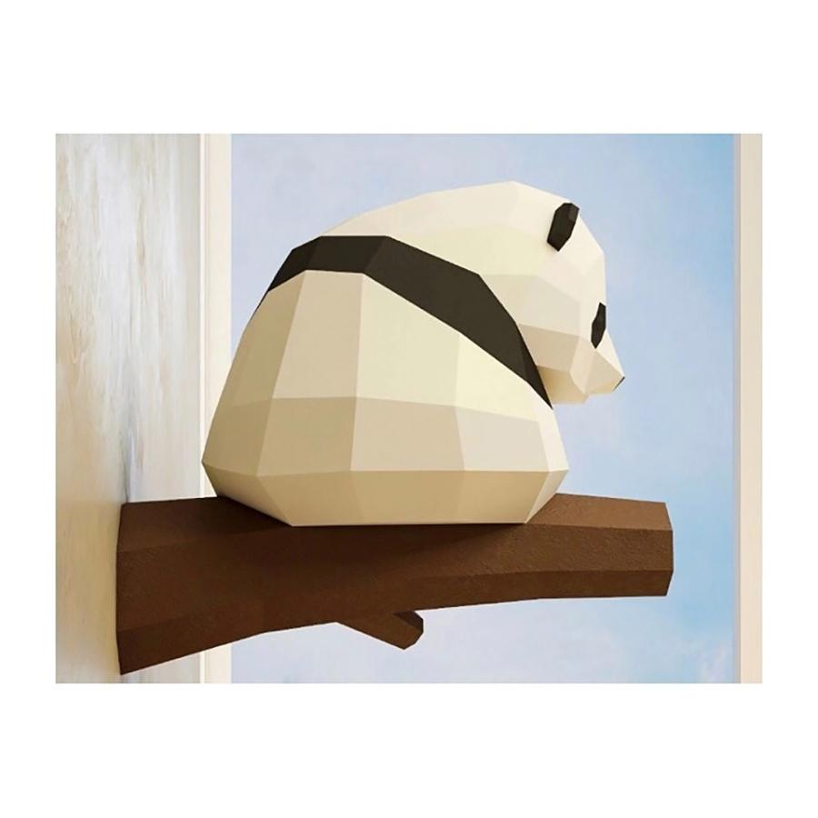 ペーパークラフト 3d パンダ 後ろ姿 オブジェ インテリア Na Charlies 通販 Yahoo ショッピング