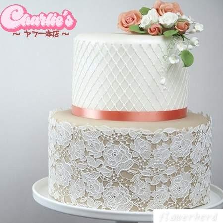 シリコンモールド 型 ケーキ 側面 デコレーション 花 装飾 バラ レース Na033 Charlies 通販 Yahoo ショッピング