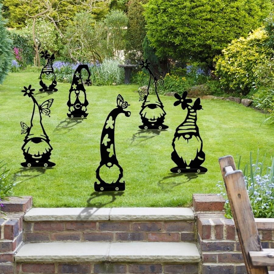 ガーデンオブジェ ノーム ブラック 金属 庭 芝生 飾り デコレーション ピック Na Charlies 通販 Yahoo ショッピング
