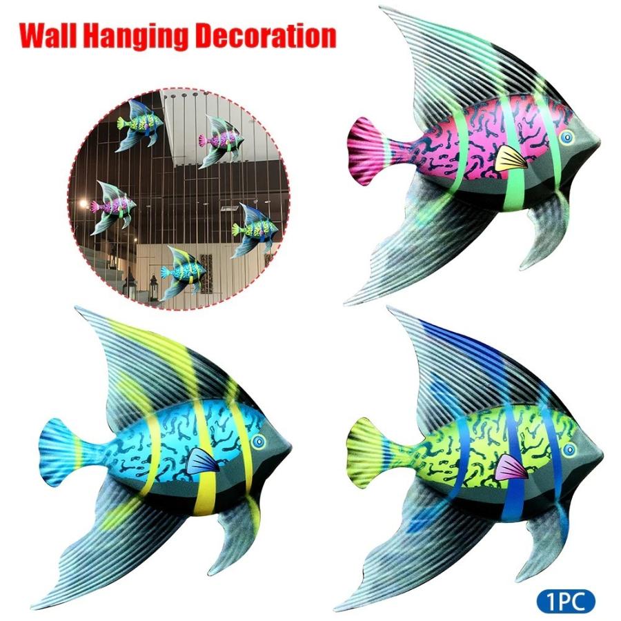 ガーデンオブジェ 庭 装飾 熱帯魚 メタル 壁掛け カラフル Na Charlies 通販 Yahoo ショッピング