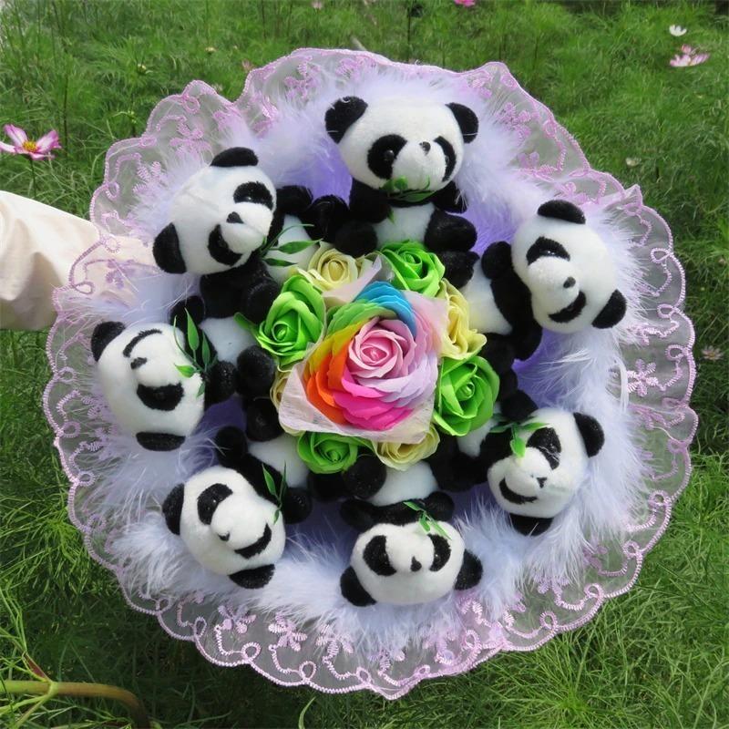 ぬいぐるみ パンダ束 ブーケ 花束 可愛い 動物 プレゼント おしゃれ Na033 Charlies 通販 Yahoo ショッピング