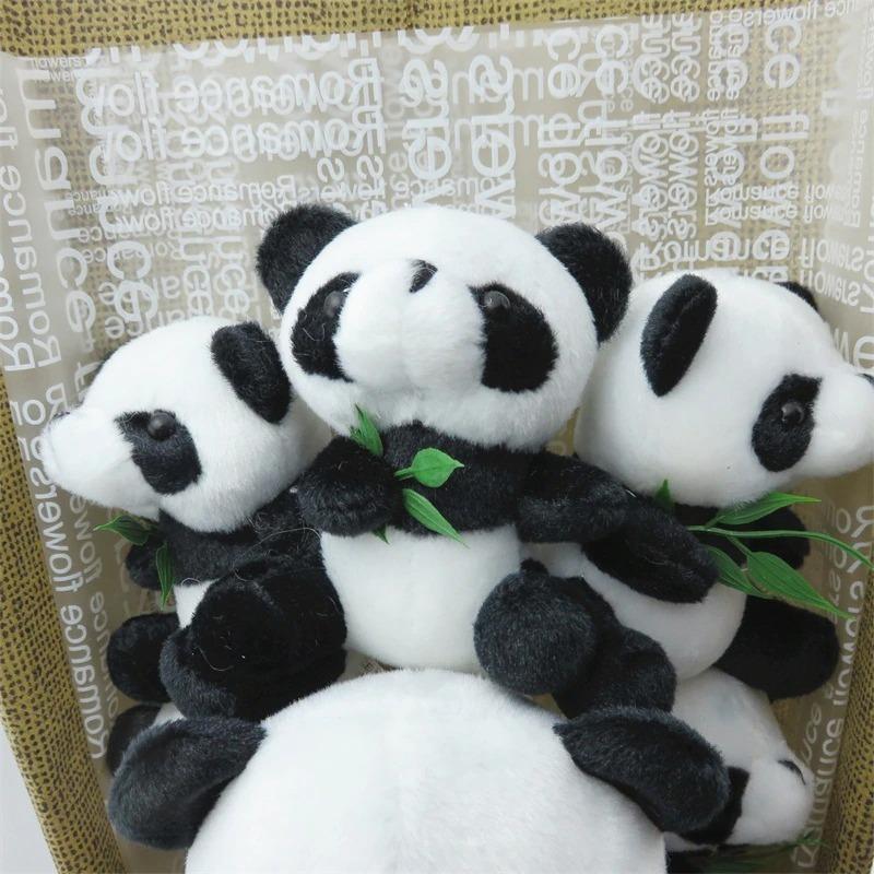 ぬいぐるみ パンダ束 ブーケ 花束 可愛い プレゼント Box付き バラ 笹 Na034 Charlies 通販 Yahoo ショッピング